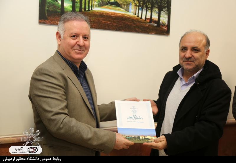 انتصاب و معرفی سرپرست مدیریت پژوهشی دانشگاه محقق اردبیلی