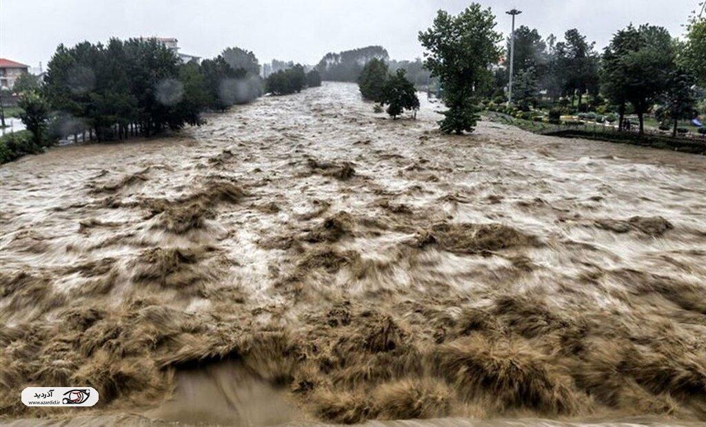 سیل و آبگرفتگی در گرمی یک کشته و دو مصدوم برجای گذاشت