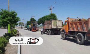 اعزام تجهیزات و ماشینآلات شهرداری اردبیل به مناطق سیلزده شهرستان گرمی