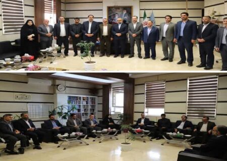 دیدار اعضای شورای شهر بهمراه شهردار اردبیل با دادستان استان اردبیل بمناسبت هفته قوه قضاییه