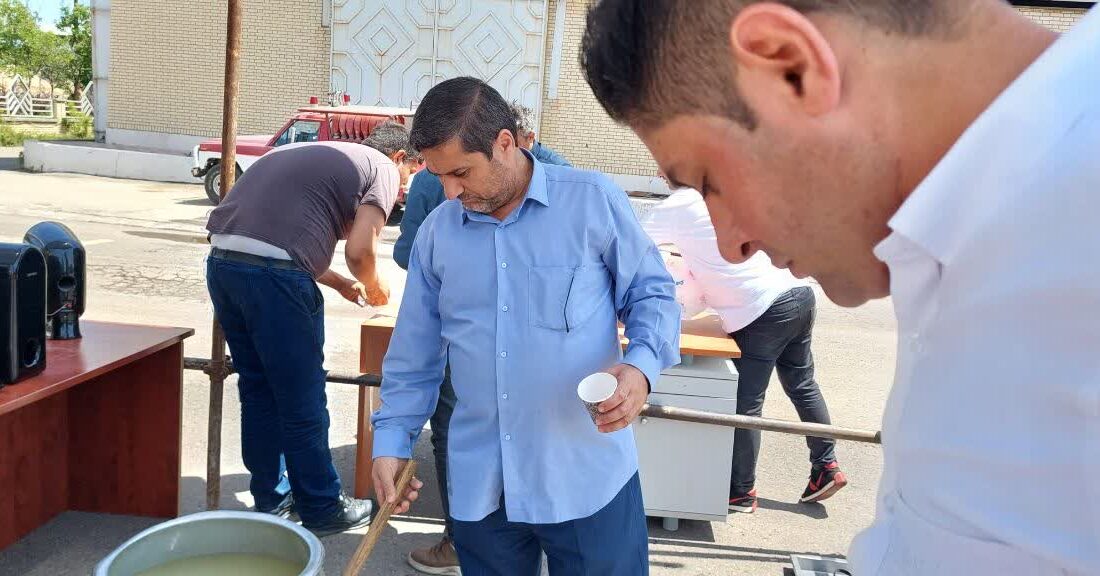 ایستگاه صلواتی سبلان پارچه اردبیل در قاب تصویر