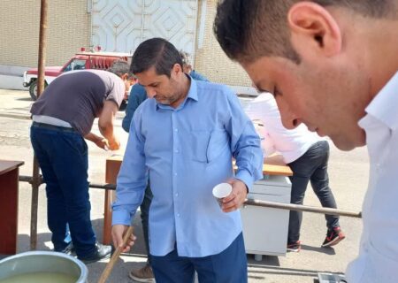 ایستگاه صلواتی سبلان پارچه اردبیل در قاب تصویر