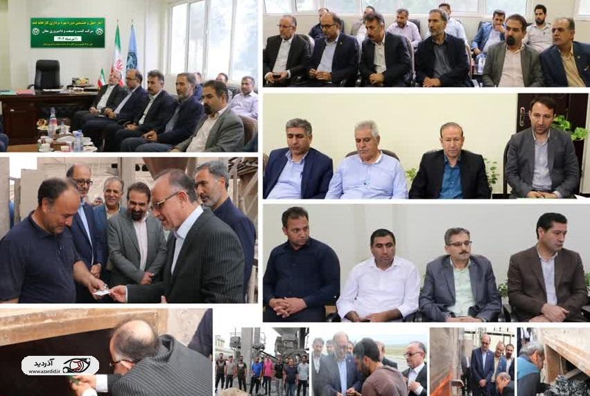 آغاز چهل و هشتمین دوره بهره برداری کارخانه قند مغان