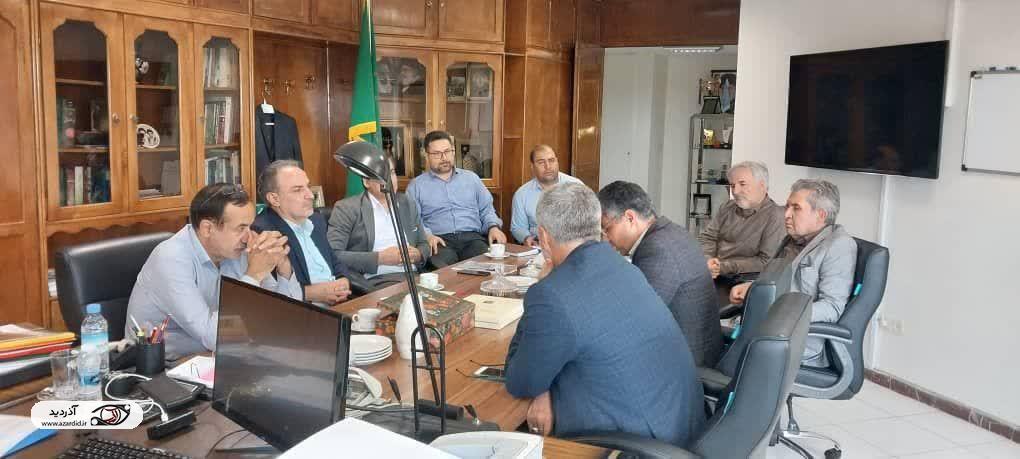 نشست تخصصی رئیس سازمان جهاد کشاورزی استان اردبیل با معاون وزیر
