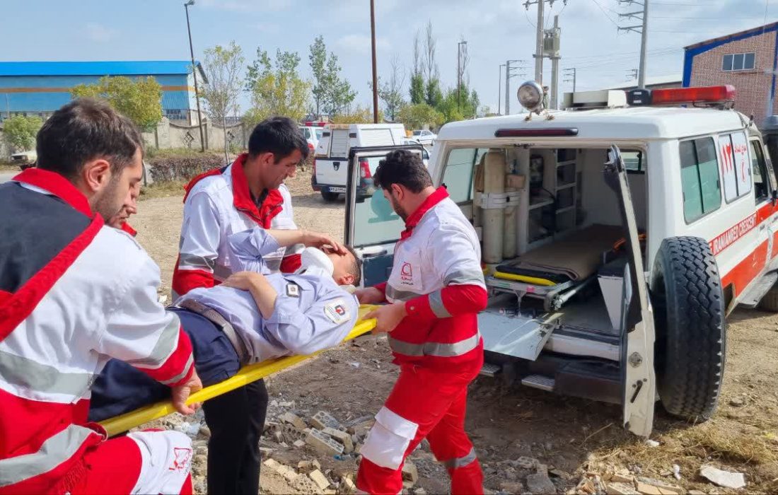 انتخاب آتشنشان ایستگاه شهرک صنعتی اردبیل۲ به عنوان آتشنشان نمونه کشوری