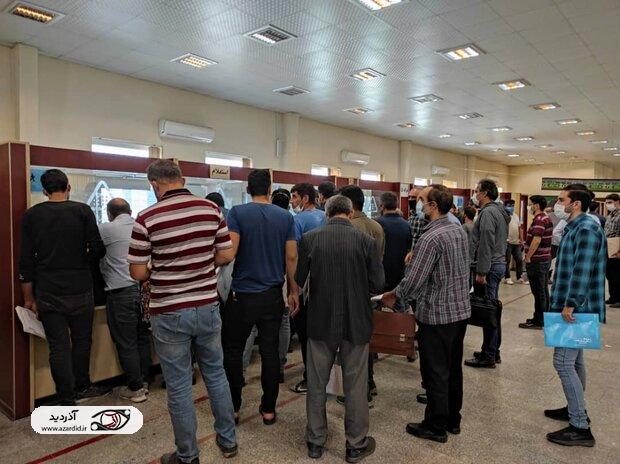 مسافت طولانی یا ازدحام بالا در مراکز تعویض پلاک اردبیل