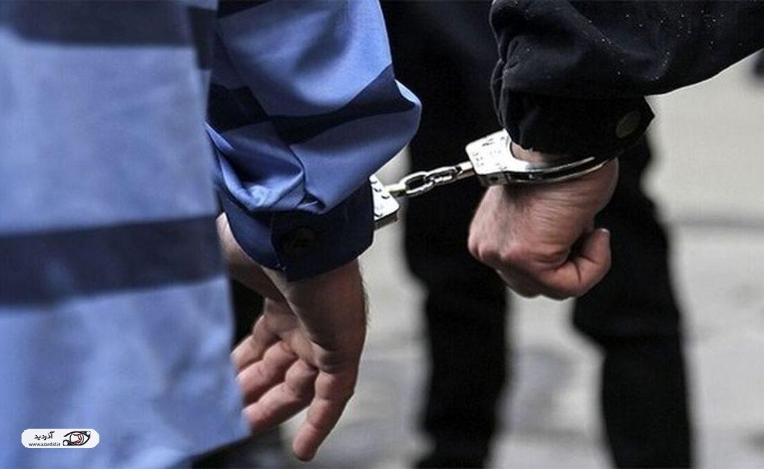 دستگیری سردسته اراذل و اوباش در گرمی