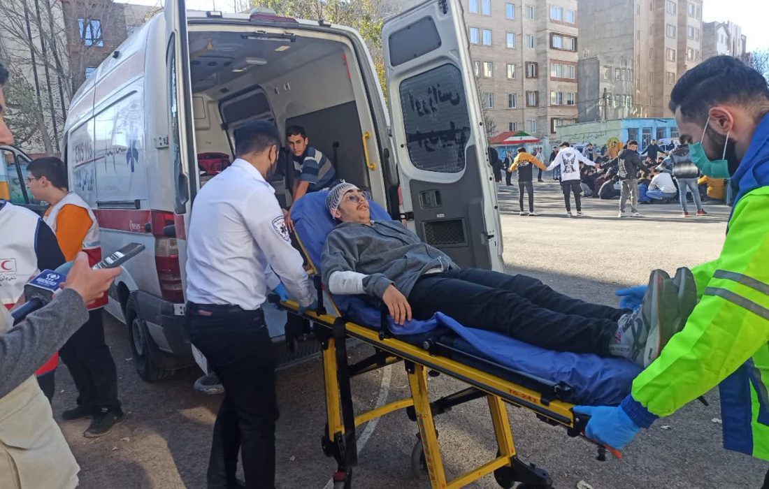 بیست و پنجمین مانور سراسری زلزله در مدارس استان اردبیل برگزار شد