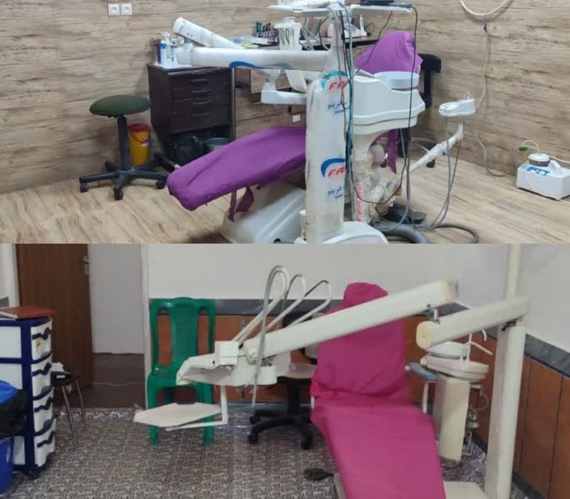 پلمب دو محل غیرمجاز دندانپزشکی در پارس آباد 