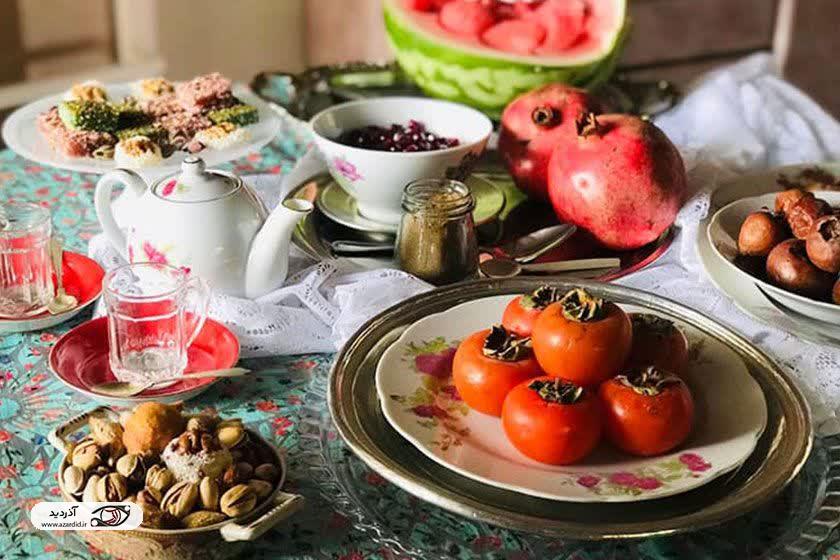 آداب و رسوم « چیله گئجه سی » در اردبیل