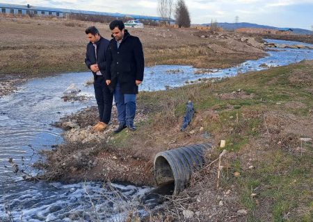 ورود دادستان نمین به ماجرای آلودگی رودخانه قره‌سو