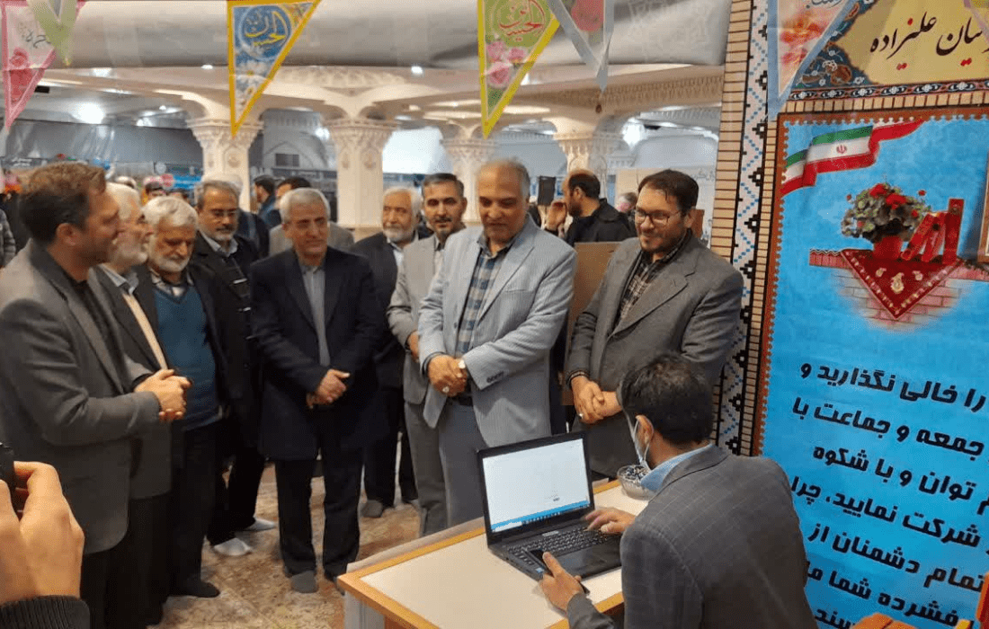 جمعی از مسئولان استانی به عضویت کانون های مساجد درآمدند