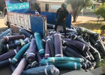 قاچاق پارچه موریانه صنعت مولد نساجی در ایران.