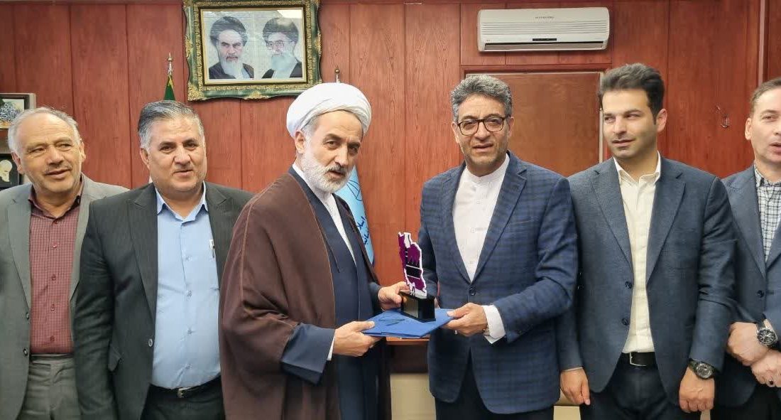 تبریک انتخاب رئیس کل دادگستری استان اردبیل به عنوان مدیر برتر ملی
