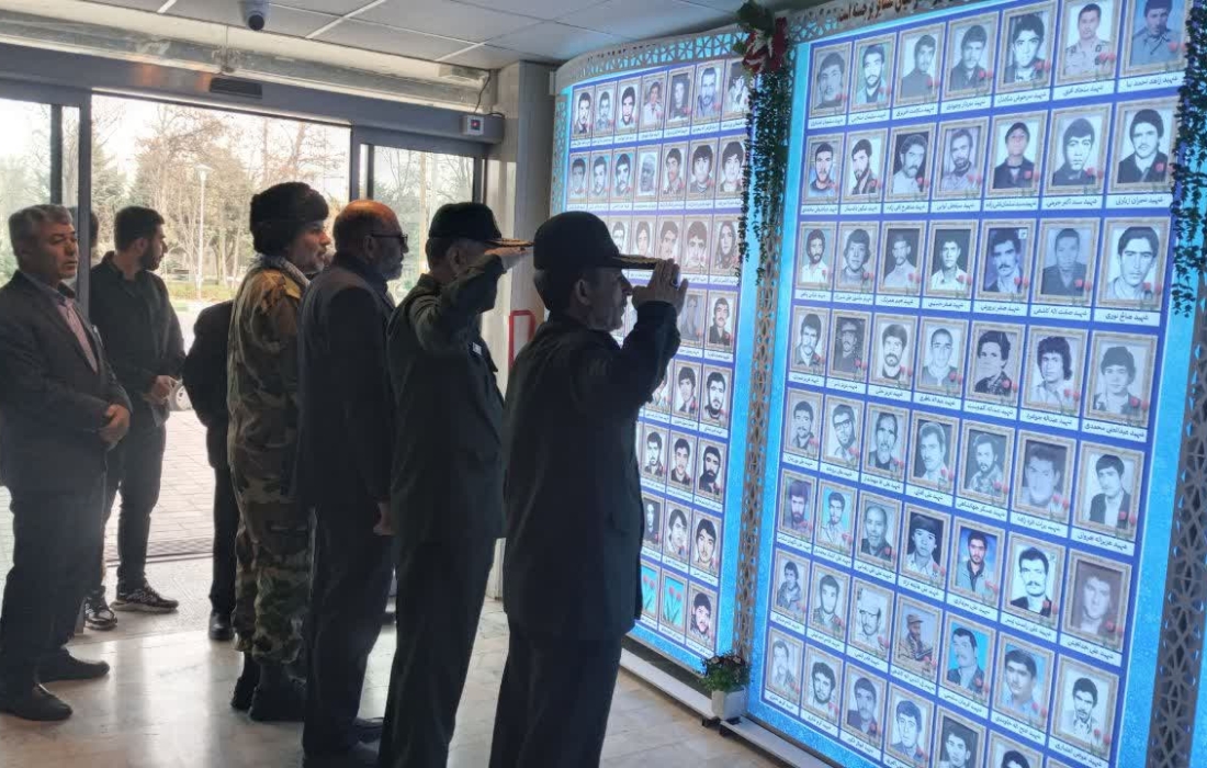 رونمایی از یادمان ۲۱۰ شهید عشایر اردبیل همزمان با هفته بسیج