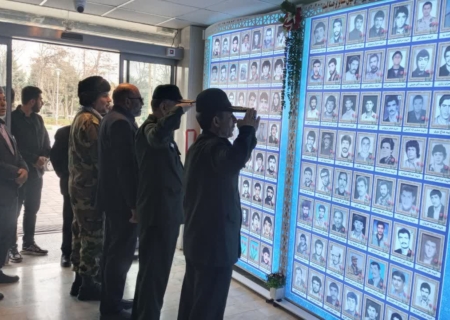 رونمایی از یادمان ۲۱۰ شهید عشایر اردبیل همزمان با هفته بسیج