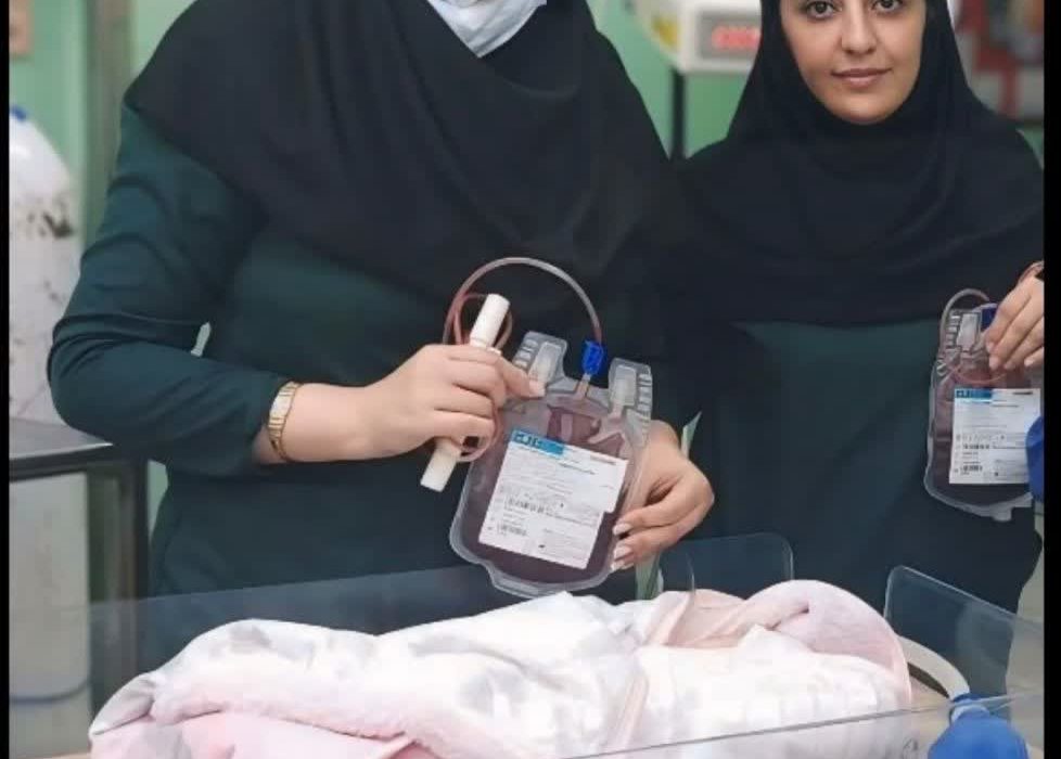 انتخاب کارشناسان بانک خون بند ناف رویان اردبیل به عنوان خونگیر برتر کشور