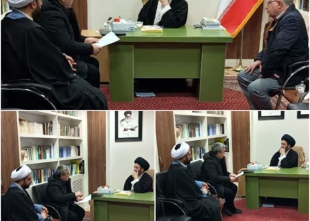 دیدار مدیر کل منابع طبیعی و آبخیزداری با نماینده ولی فقیه در استان و امام جمعه اردبیل